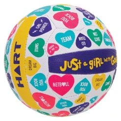 HART Sport HART Love Heart Netball Size 5 8 HART Sport HART Love Heart Netball Size 5 -HART Sport Sales 13 137 C 3