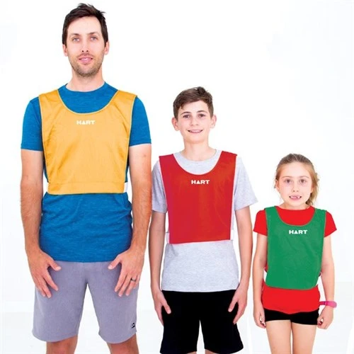 HART Sport HART Mesh Bib - Jnr Orange 4 HART Sport HART Mesh Bib - Jnr Orange - Image 2