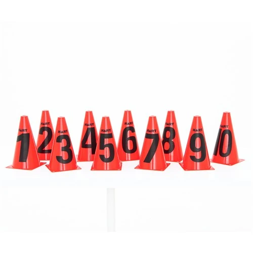 HART Sport HART Marking Cones Number Set (1-10) 3 HART Sport HART Marking Cones Number Set (1-10)