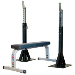 HART Sport HART Pro Squat Stand Combo Flat Bench