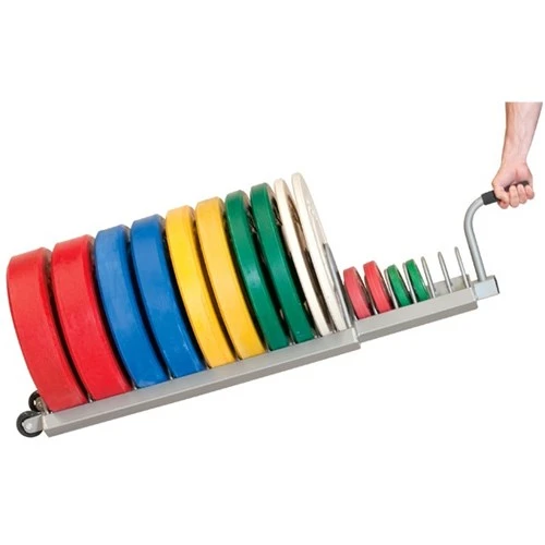 HART Sport HART Bumper Plate Set With Rack 4 HART Sport HART Bumper Plate Set With Rack - Image 2