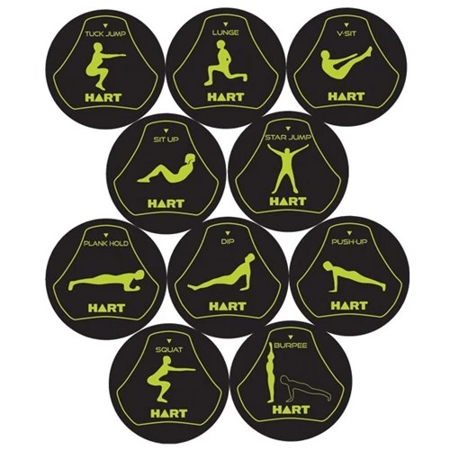 HART Sport HART Exercise Spots 3 HART Sport HART Exercise Spots