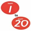 HART Sport HART Numbered Disc Set Of 20 1 HART Sport HART Numbered Disc Set Of 20 -HART Sport Sales 6 635