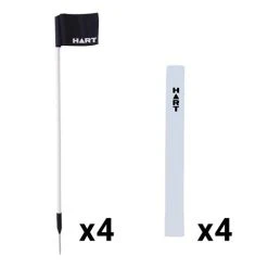 HART Sport HART Rugby Sideline Post Kit Set Of 4