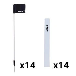 HART Sport HART Rugby Sideline Post Kit Set Of 14