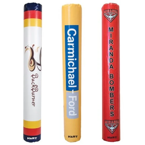 HART Sport Custom Printed 2m High AFL Post Pads - 100mm Cut-Out 3 HART Sport Custom Printed 2m High AFL Post Pads - 100mm Cut-Out